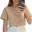 Kit com 3 Blusas Femininas de Gola Alta